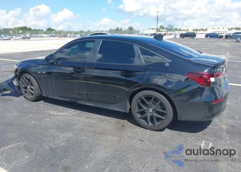 2025 Honda Civic Sport из США, поврежденный, VIN 2HGFE2F53SH519702